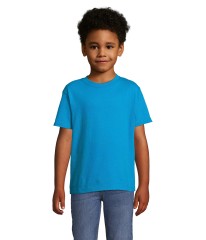 Camiseta de niño con cuello redondo personalizable